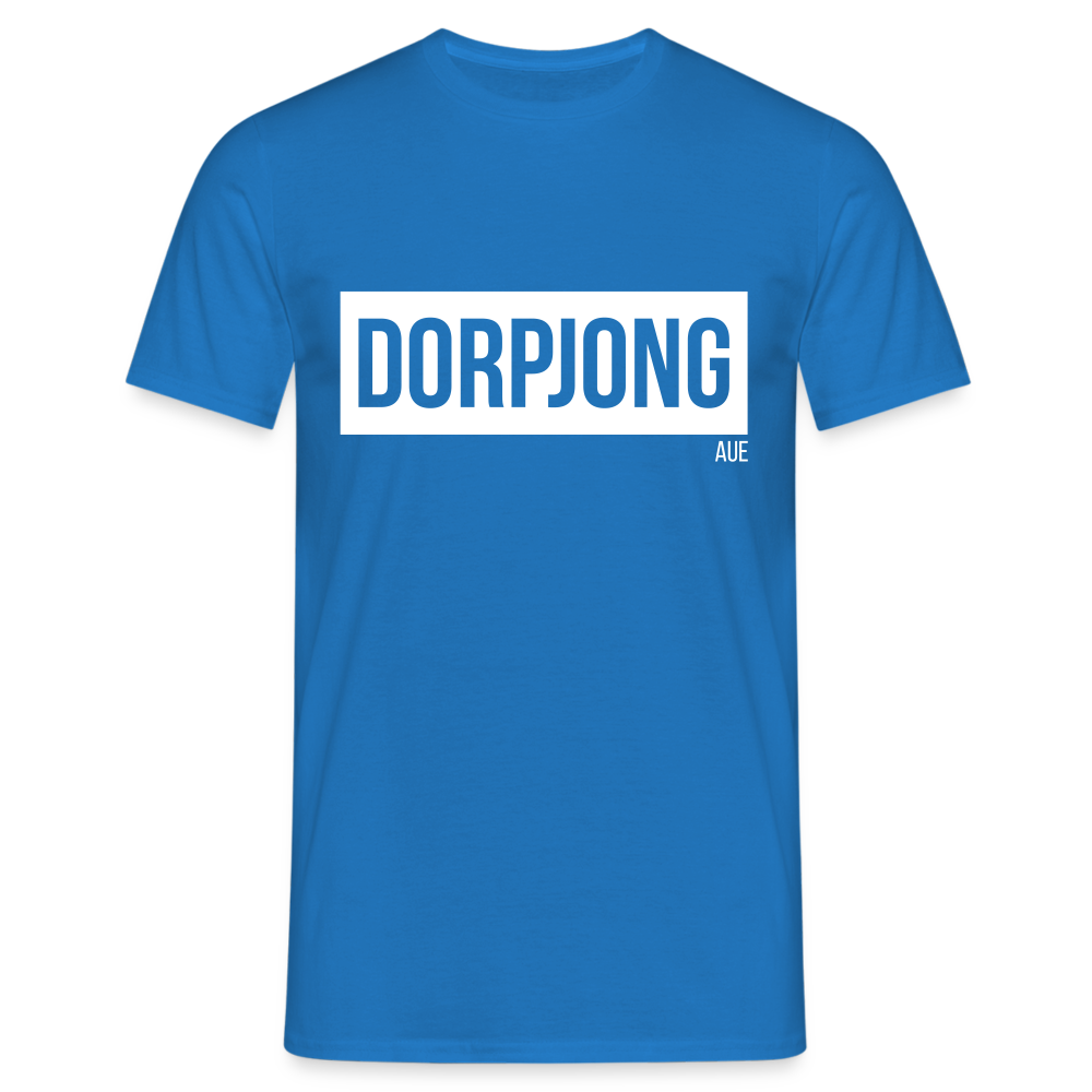 T-Shirt | Dorpjong Aue Klassik | Manns-Lüü - Royalblau
