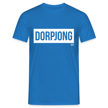 T-Shirt | Dorpjong Aue Klassik | Manns-Lüü - Royalblau
