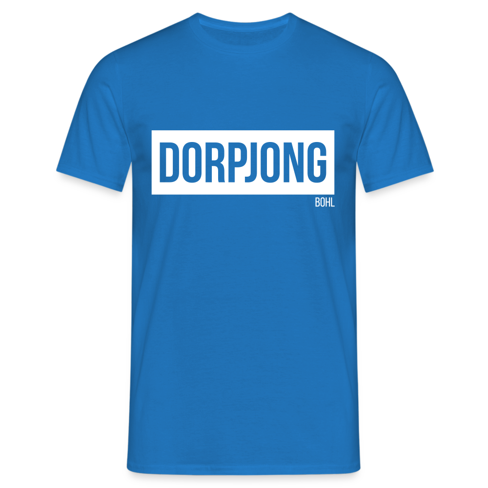 T-Shirt | Dorpjong Bohl Klassik | Manns-Lüü - Royalblau