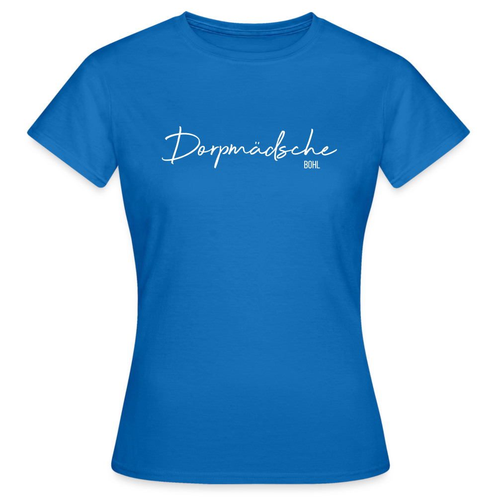 T-Shirt | Dorpmädsche Bohl Klassik | Mädsche - Royalblau