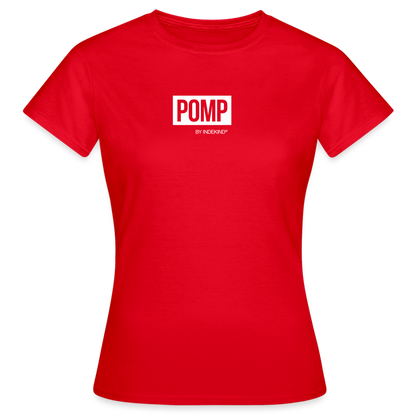 T-Shirt | Pomp Klassik | Mädsche - Rot