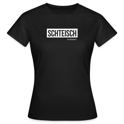 T-Shirt | Schteisch Klassik | Mädsche - Schwarz