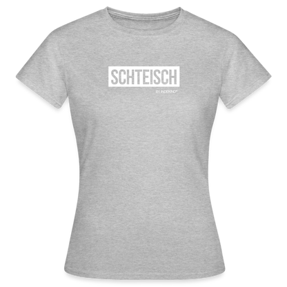 T-Shirt | Schteisch Klassik | Mädsche - Grau meliert