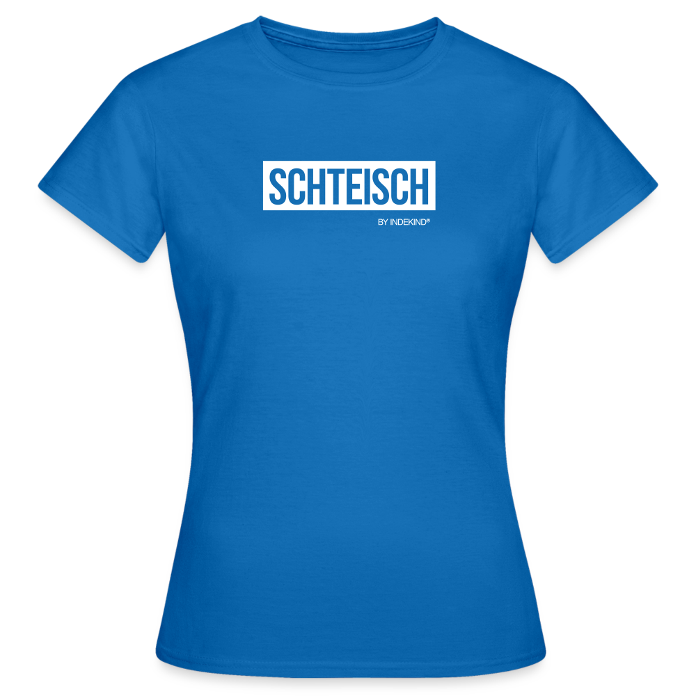 T-Shirt | Schteisch Klassik | Mädsche - Royalblau