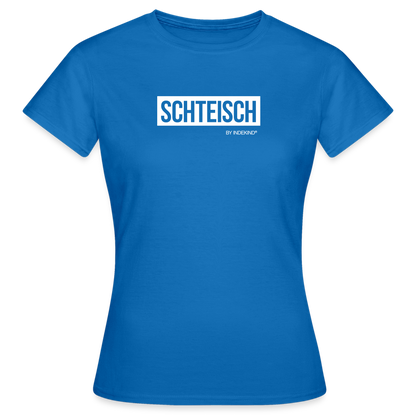 T-Shirt | Schteisch Klassik | Mädsche - Royalblau