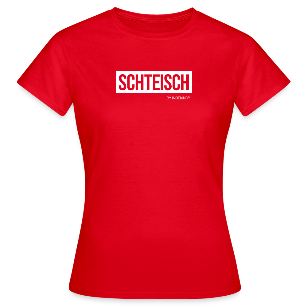 T-Shirt | Schteisch Klassik | Mädsche - Rot