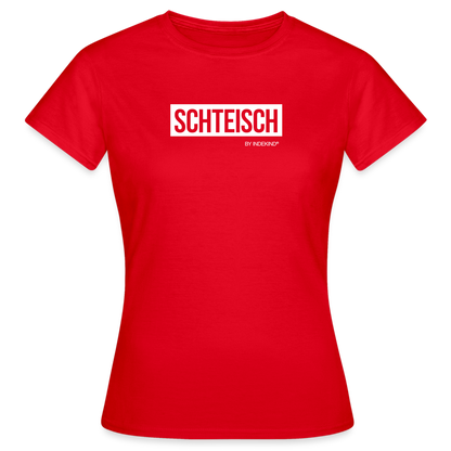 T-Shirt | Schteisch Klassik | Mädsche - Rot