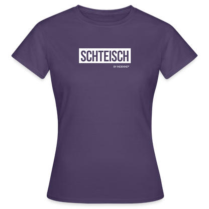 T-Shirt | Schteisch Klassik | Mädsche - Dunkellila