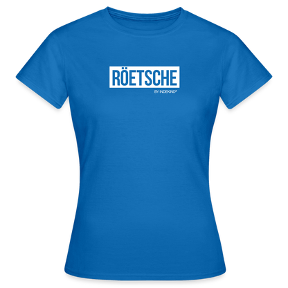 T-Shirt | Röetsche Klassik | Mädsche - Royalblau