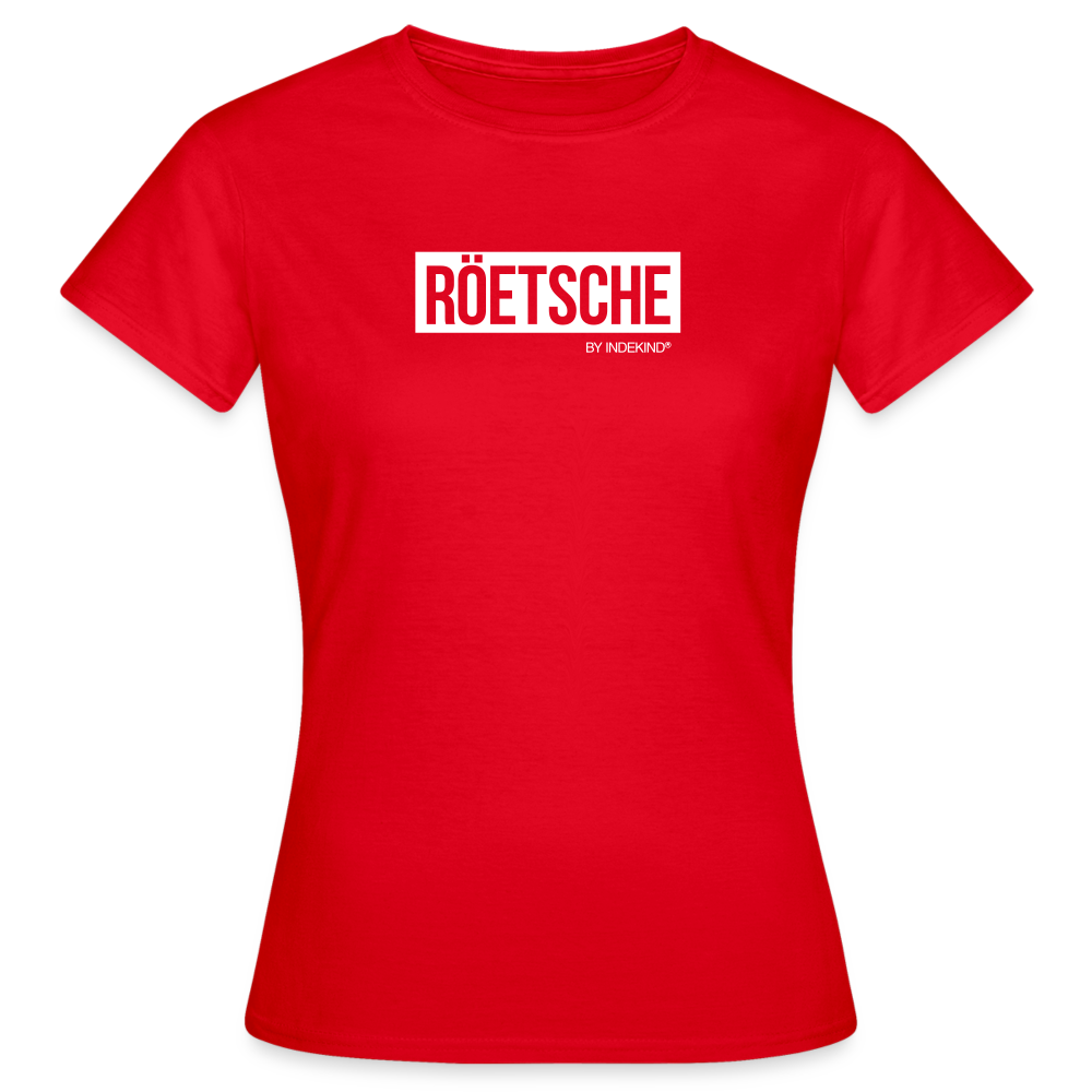 T-Shirt | Röetsche Klassik | Mädsche - Rot