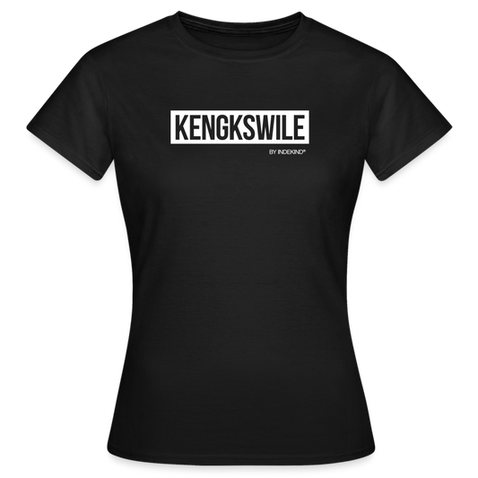 T-Shirt | Kengkswile Klassik | Mädsche - Schwarz