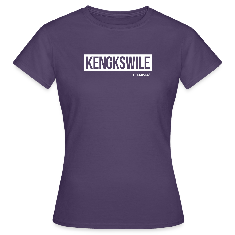 T-Shirt | Kengkswile Klassik | Mädsche - Dunkellila