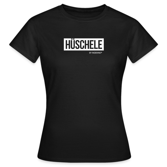 T-Shirt | Hüschele Klassik | Mädsche - Schwarz
