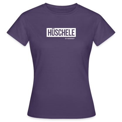 T-Shirt | Hüschele Klassik | Mädsche - Dunkellila