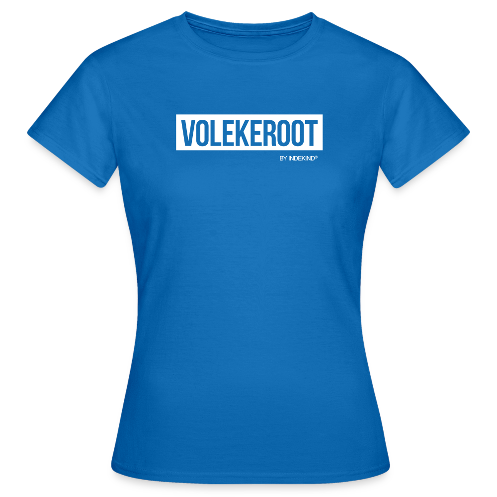 T-Shirt | Volekeroot Klassik | Mädsche - Royalblau