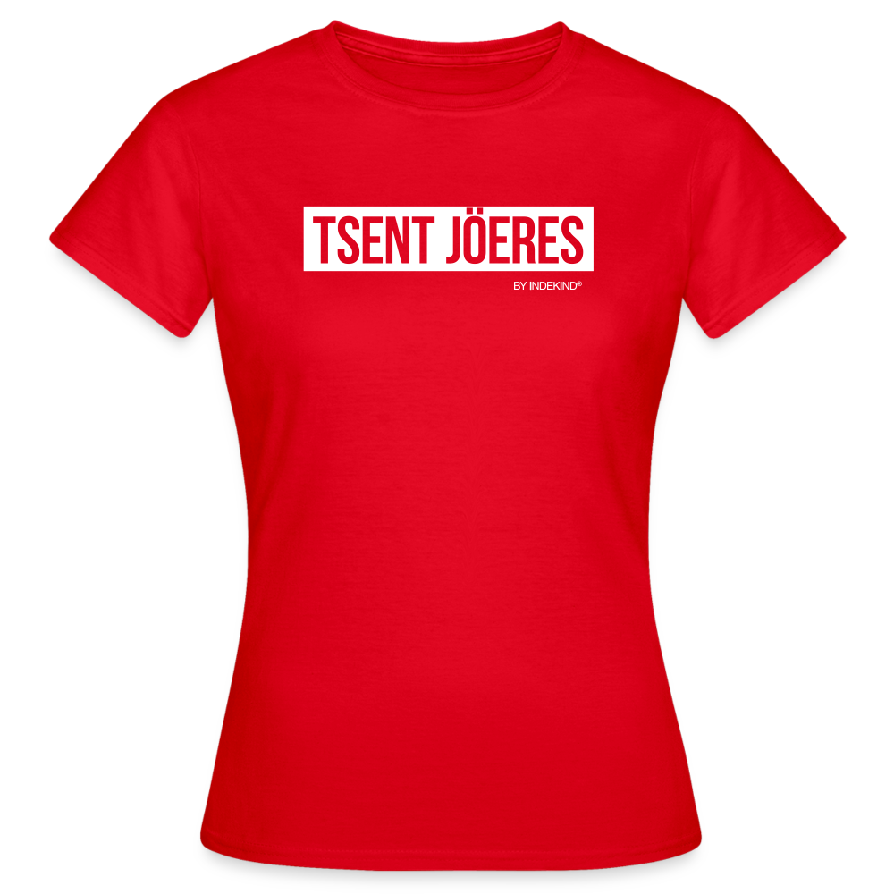 T-Shirt | Tsent Jöeres Klassik | Mädsche - Rot