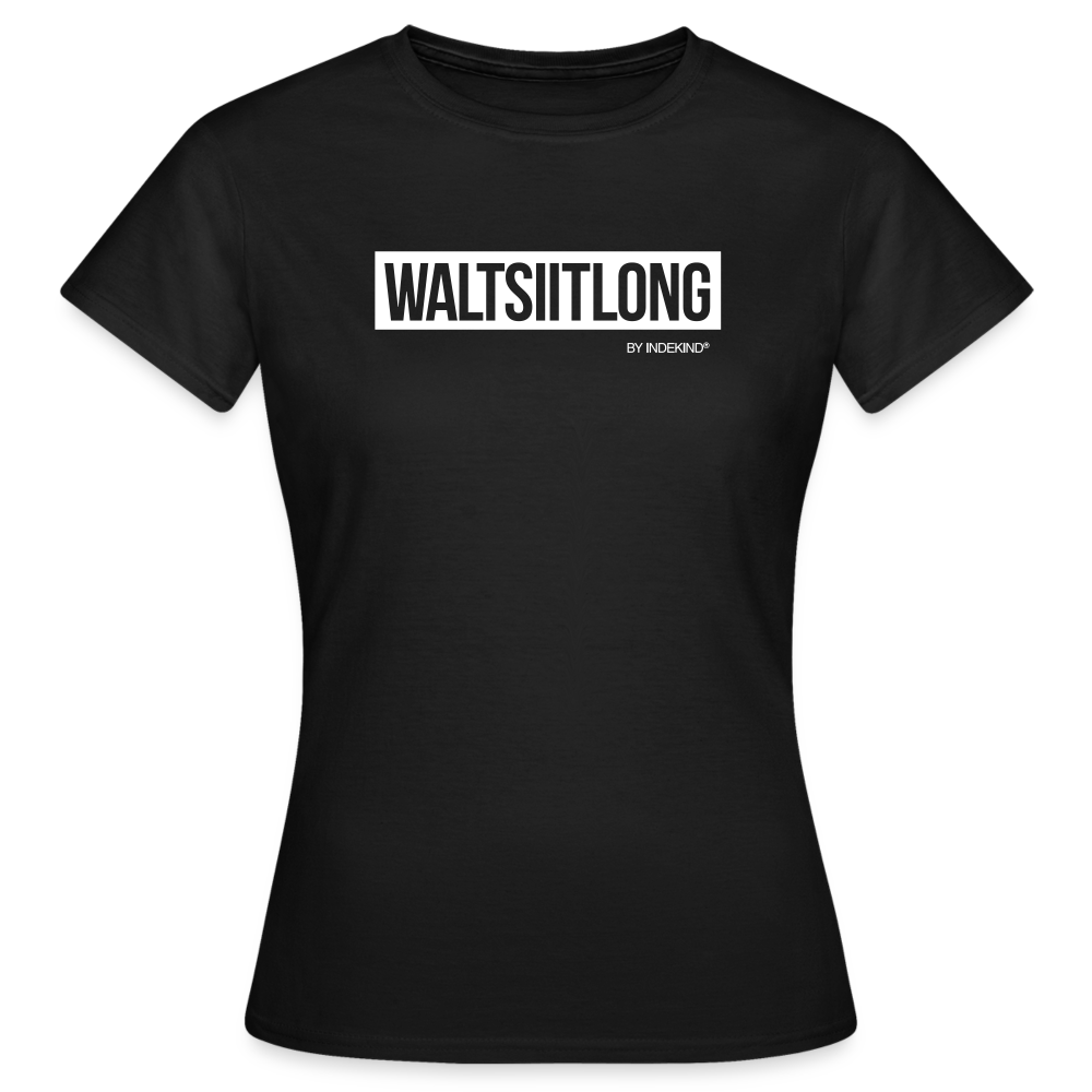 T-Shirt | Waltsiitlong Klassik | Mädsche - Schwarz