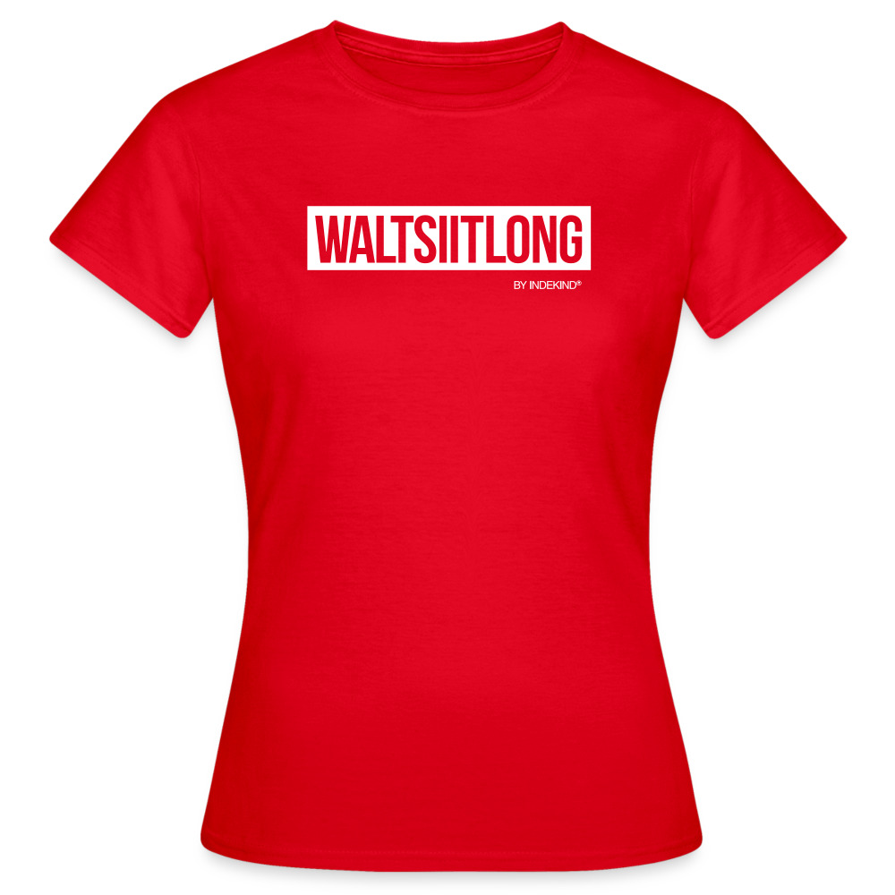 T-Shirt | Waltsiitlong Klassik | Mädsche - Rot