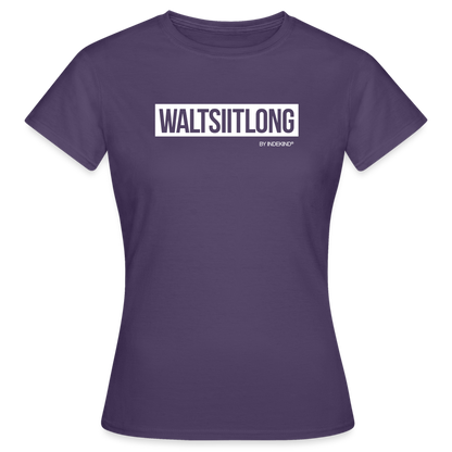T-Shirt | Waltsiitlong Klassik | Mädsche - Dunkellila