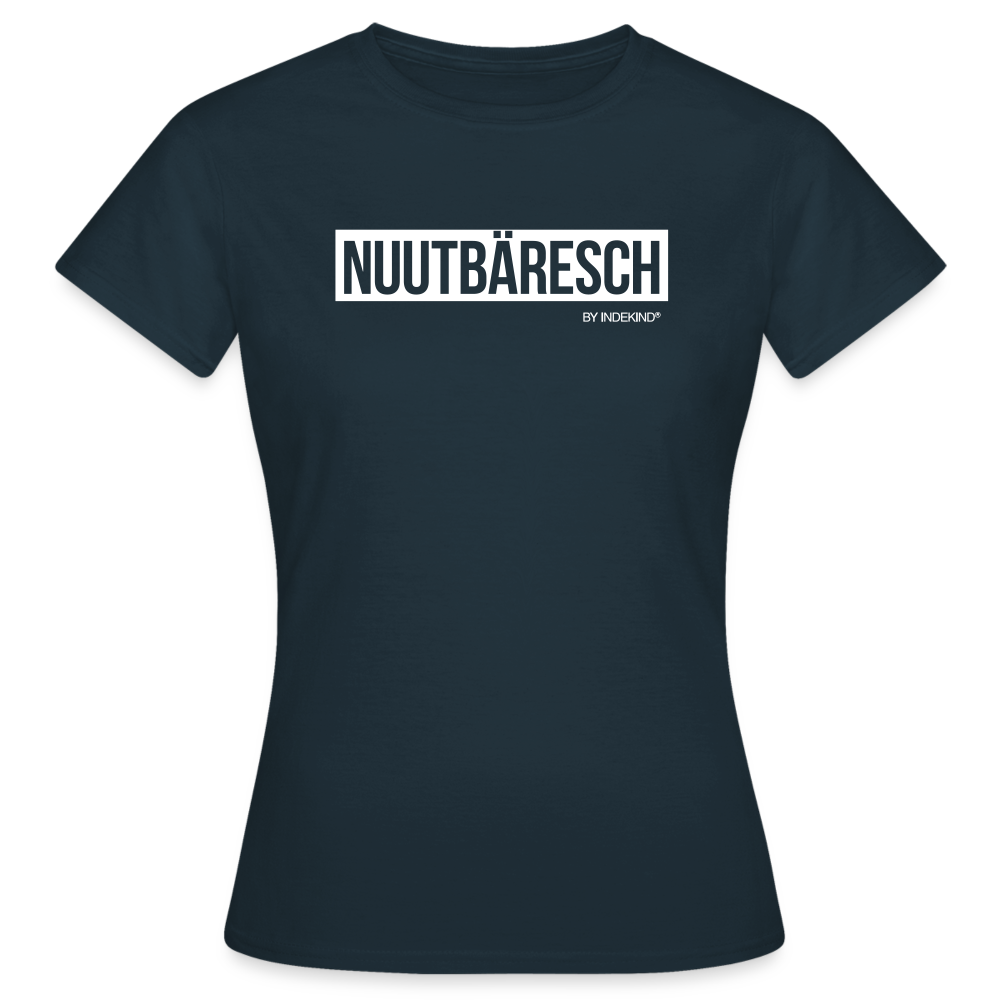 T-Shirt | Nuutbäresch Klassik | Mädsche - Navy