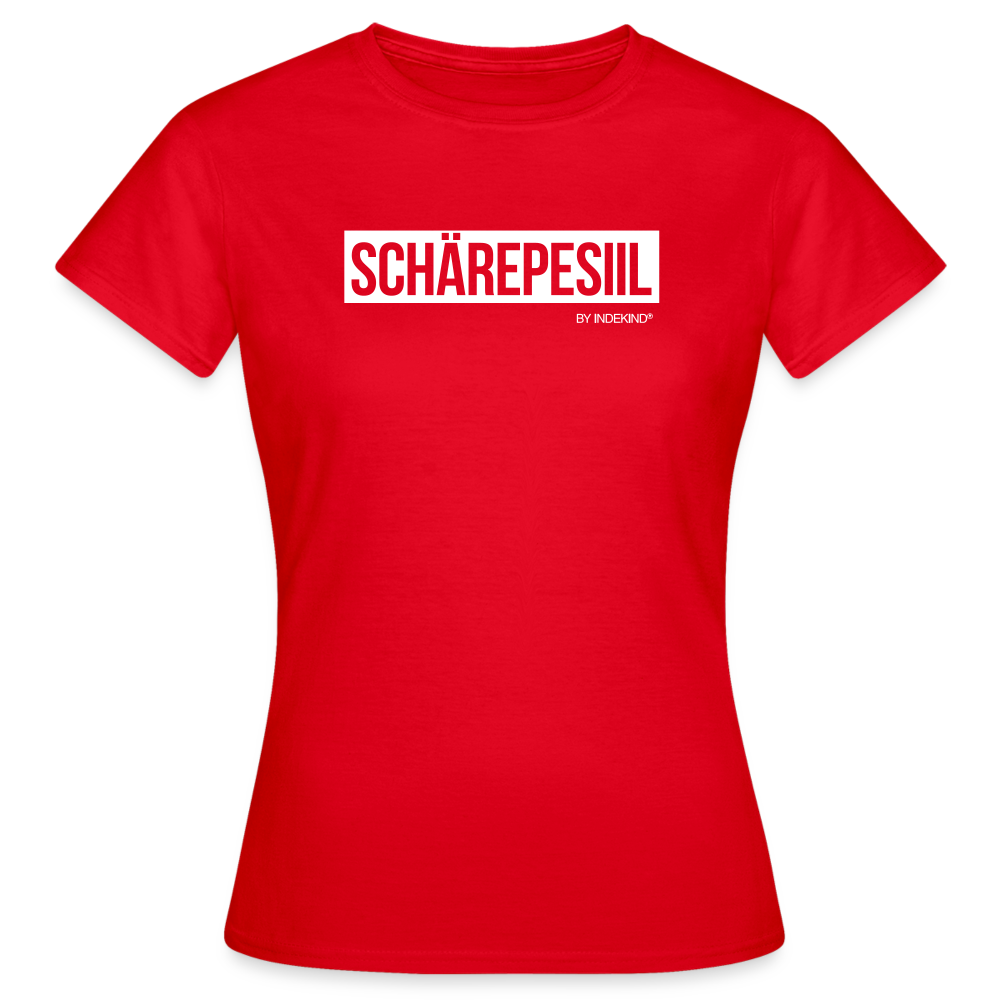 T-Shirt | Schärepesiil Klassik | Mädsche - Rot