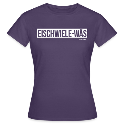 T-Shirt | Eischwiele-Wäs Klassik | Mädsche - Dunkellila
