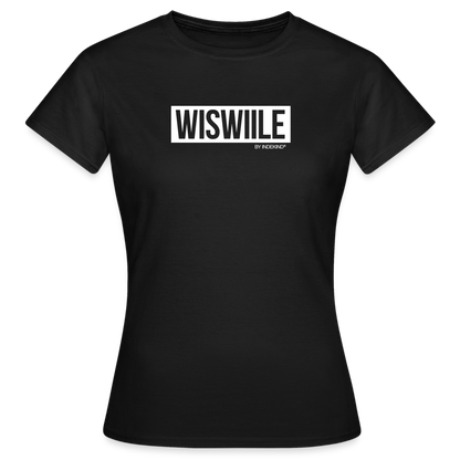 T-Shirt | Wiswiile Klassik | Mädsche - Schwarz