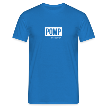 T-Shirt | Pomp Klassik | Manns-Lüü - Royalblau