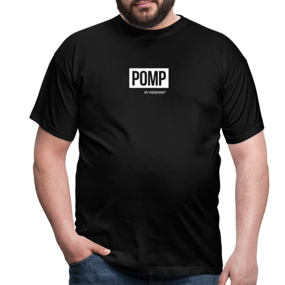 T-Shirt | Pomp Klassik | Manns-Lüü - Schwarz