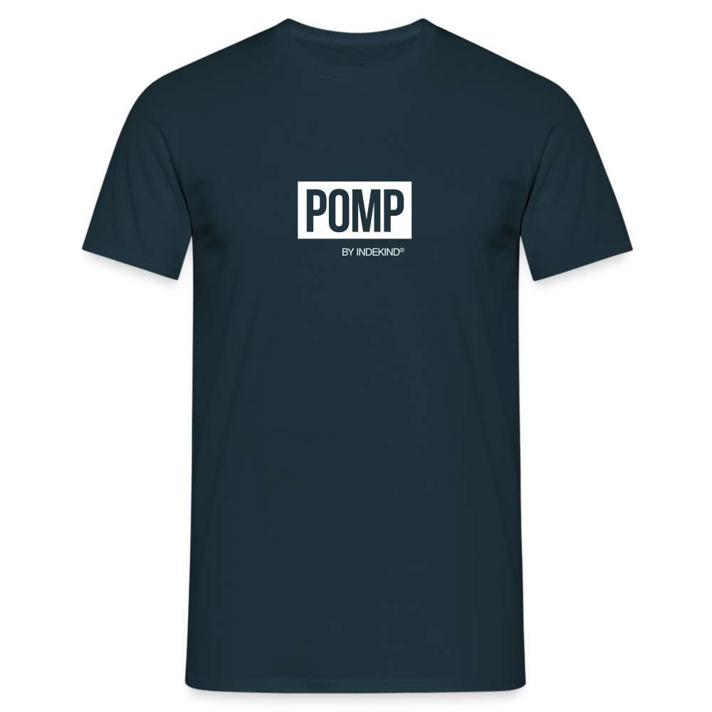 T-Shirt | Pomp Klassik | Manns-Lüü - Navy