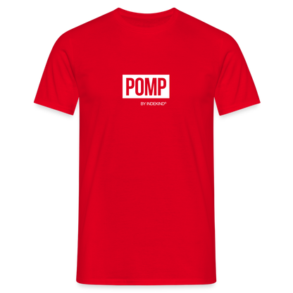 T-Shirt | Pomp Klassik | Manns-Lüü - Rot