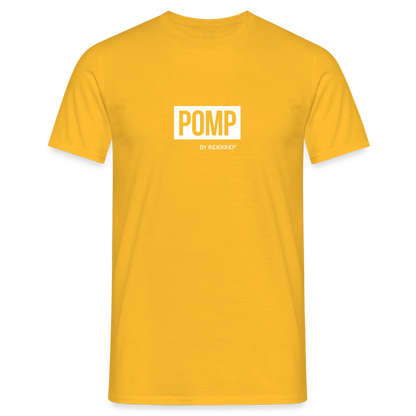 T-Shirt | Pomp Klassik | Manns-Lüü - Gelb