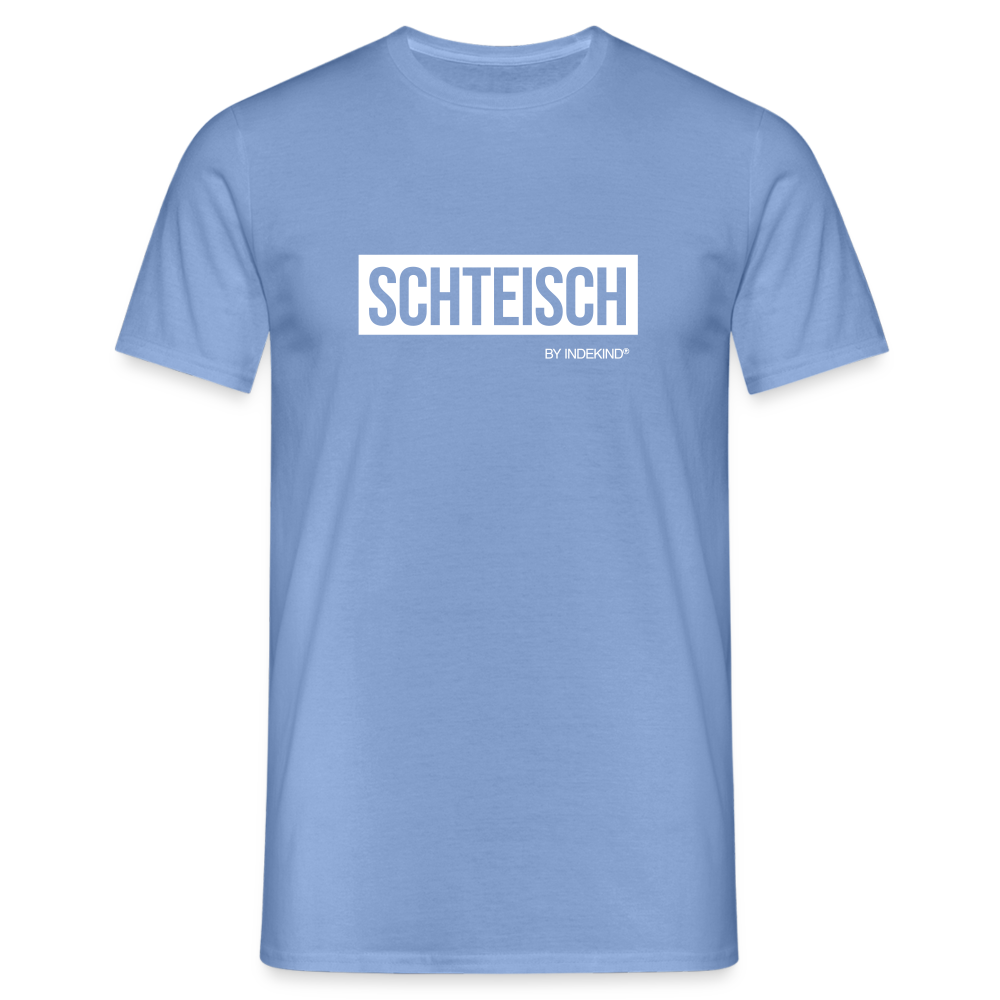 T-Shirt | Schteisch Klassik | Manns-Lüü - carolina blue