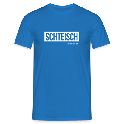 T-Shirt | Schteisch Klassik | Manns-Lüü - Royalblau