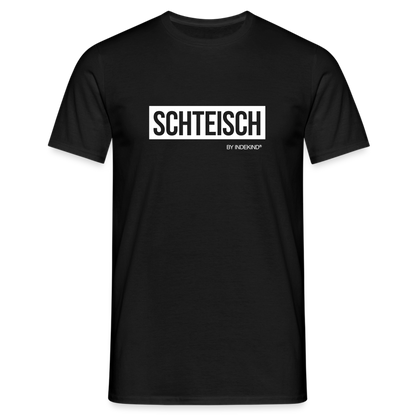 T-Shirt | Schteisch Klassik | Manns-Lüü - Schwarz