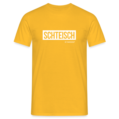 T-Shirt | Schteisch Klassik | Manns-Lüü - Gelb