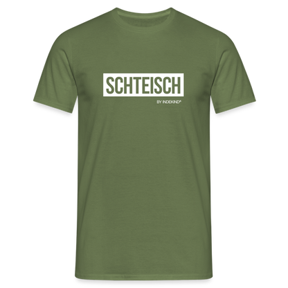 T-Shirt | Schteisch Klassik | Manns-Lüü - Militärgrün