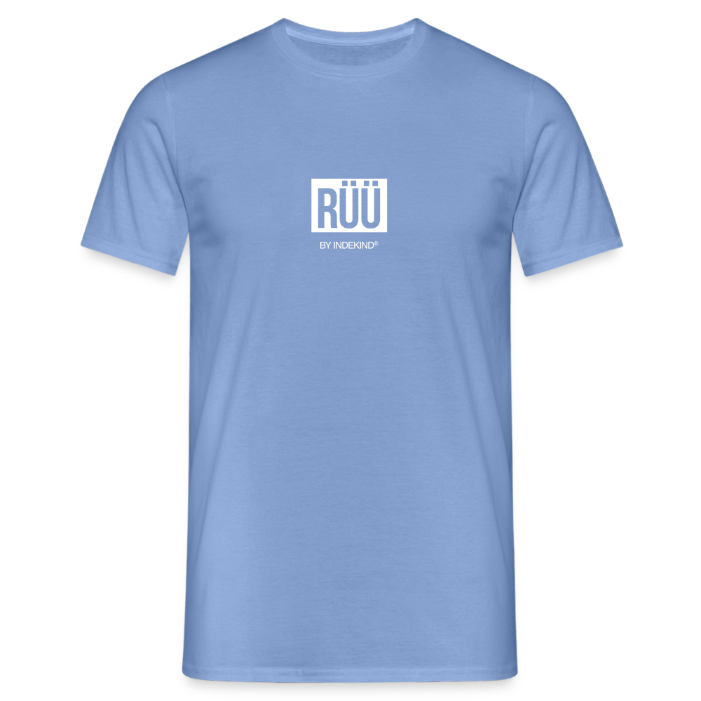 T-Shirt | Rüü Klassik | Manns-Lüü - carolina blue