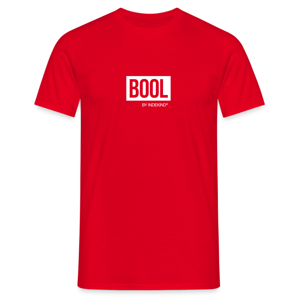 T-Shirt | Bool Klassik | Manns-Lüü - Rot