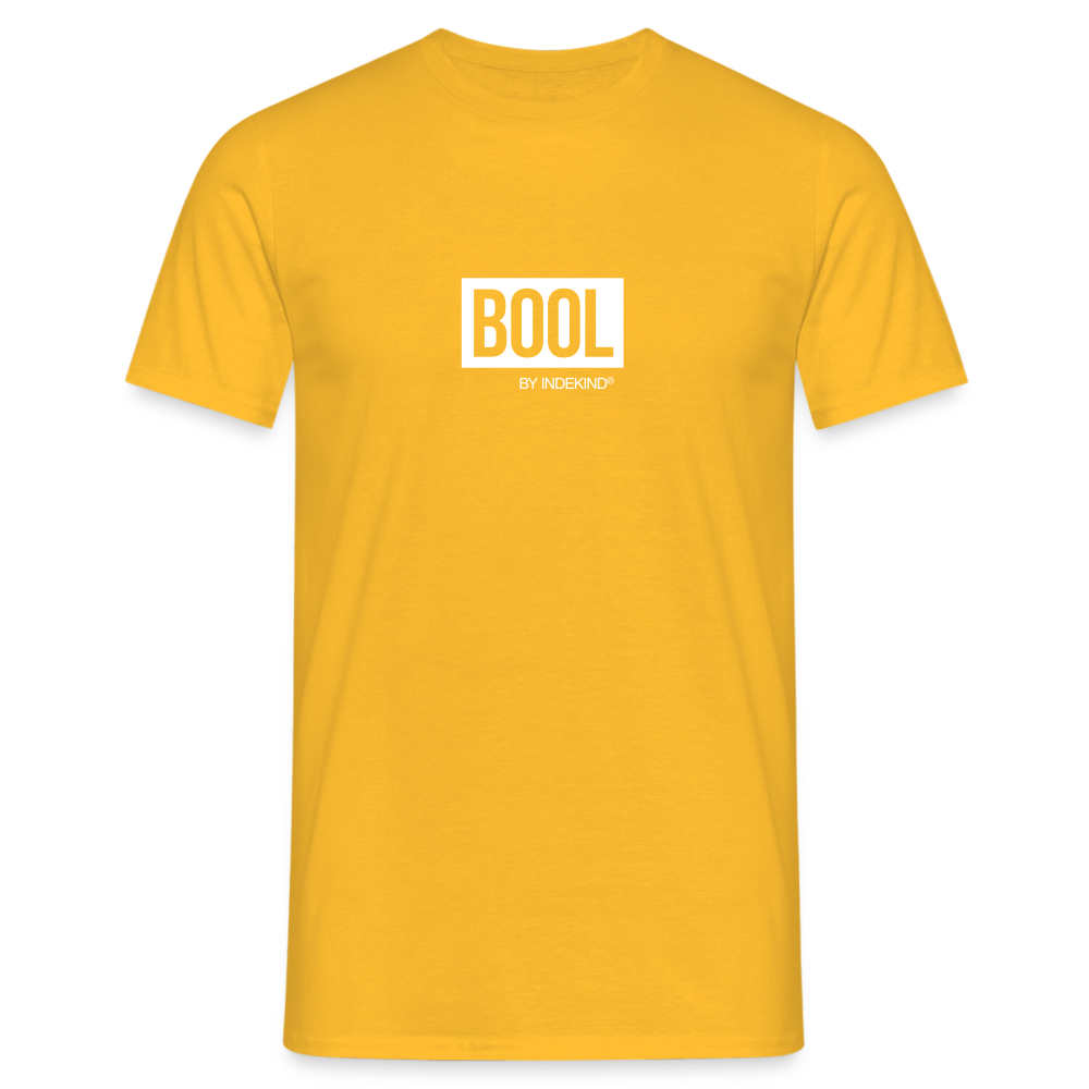 T-Shirt | Bool Klassik | Manns-Lüü - Gelb