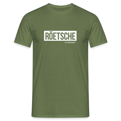 T-Shirt | Röetsche Klassik | Manns-Lüü - Militärgrün