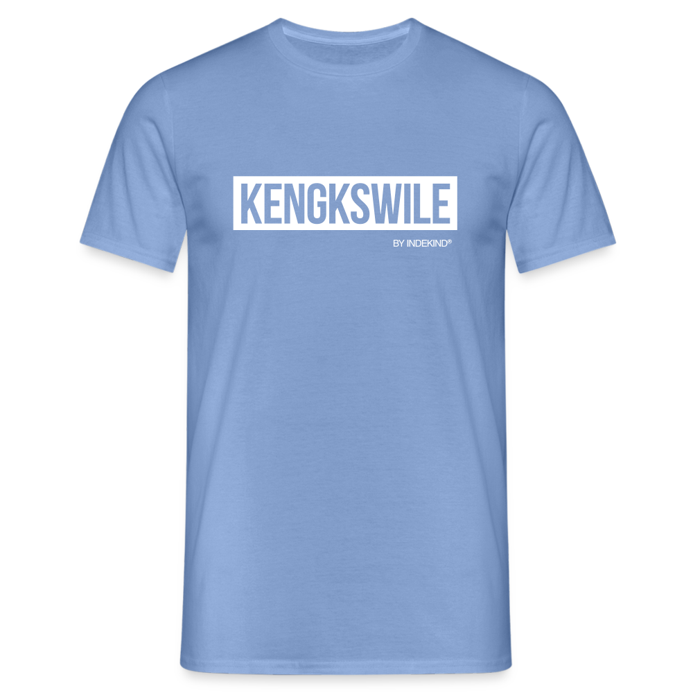 T-Shirt | Kengkswile Klassik | Manns-Lüü - carolina blue