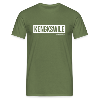 T-Shirt | Kengkswile Klassik | Manns-Lüü - Militärgrün