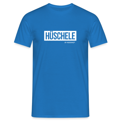 T-Shirt | Hüschele Klassik | Manns-Lüü - Royalblau