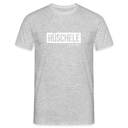 T-Shirt | Hüschele Klassik | Manns-Lüü - Grau meliert