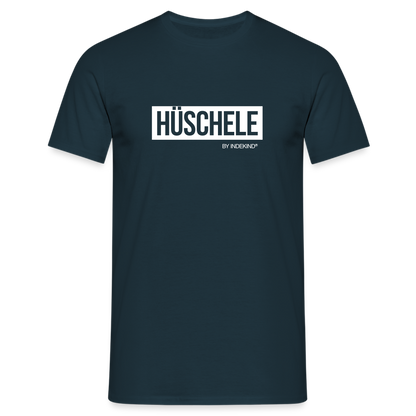 T-Shirt | Hüschele Klassik | Manns-Lüü - Navy