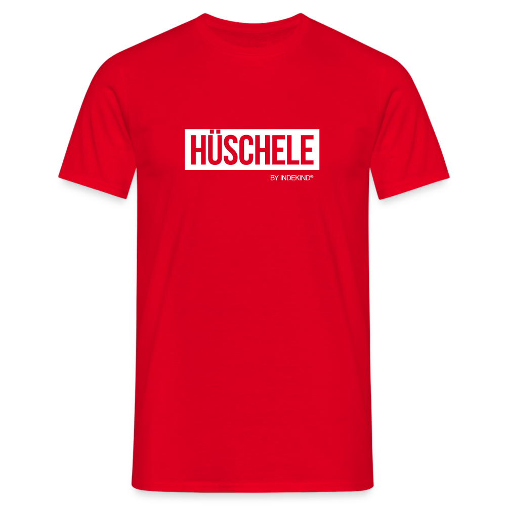 T-Shirt | Hüschele Klassik | Manns-Lüü - Rot