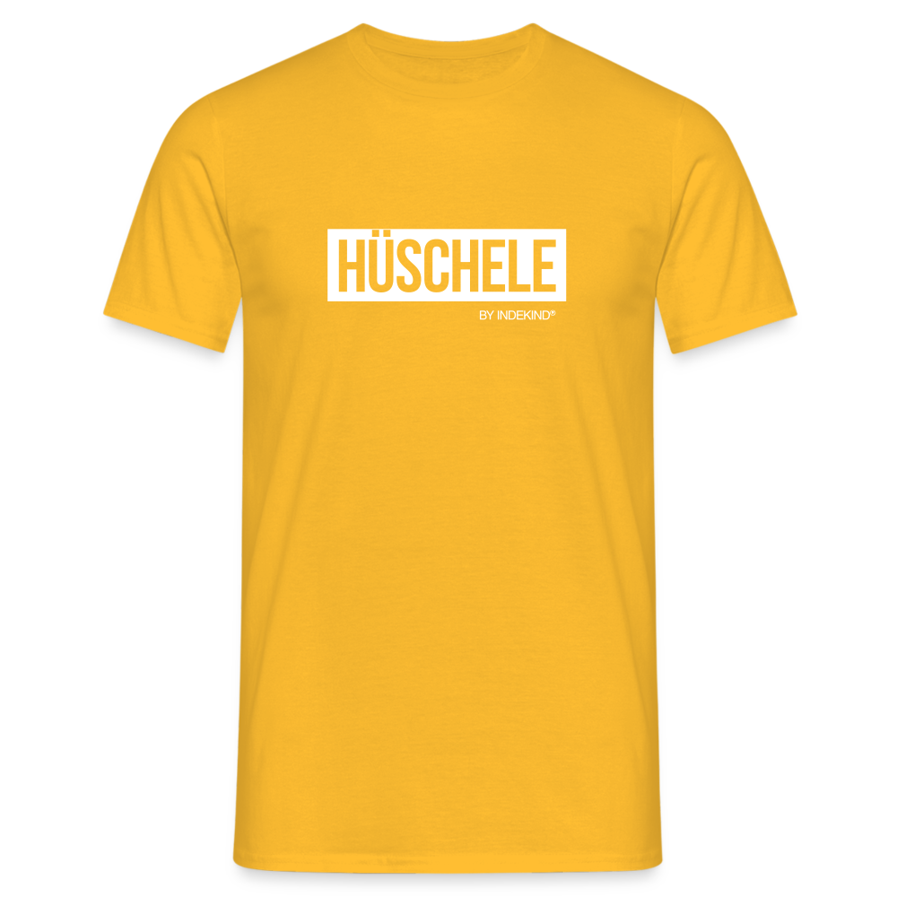 T-Shirt | Hüschele Klassik | Manns-Lüü - Gelb