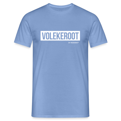 T-Shirt | Volekeroot Klassik | Manns-Lüü - carolina blue