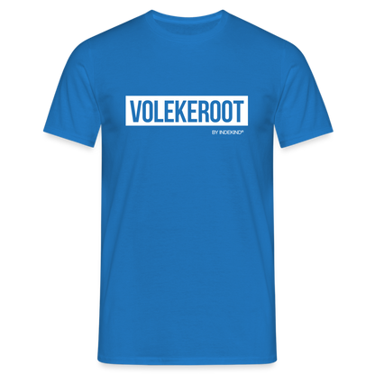 T-Shirt | Volekeroot Klassik | Manns-Lüü - Royalblau